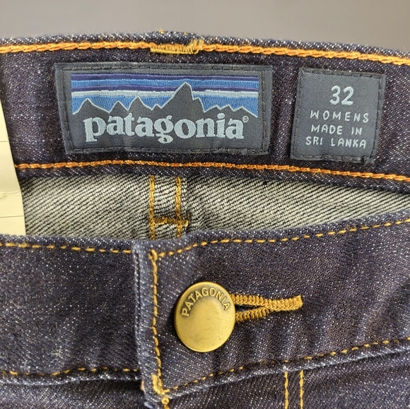 NWT Patagonia Slim Fit Denim Jeans size 32 in Dark Denim Blue - Picture 7 of 10
